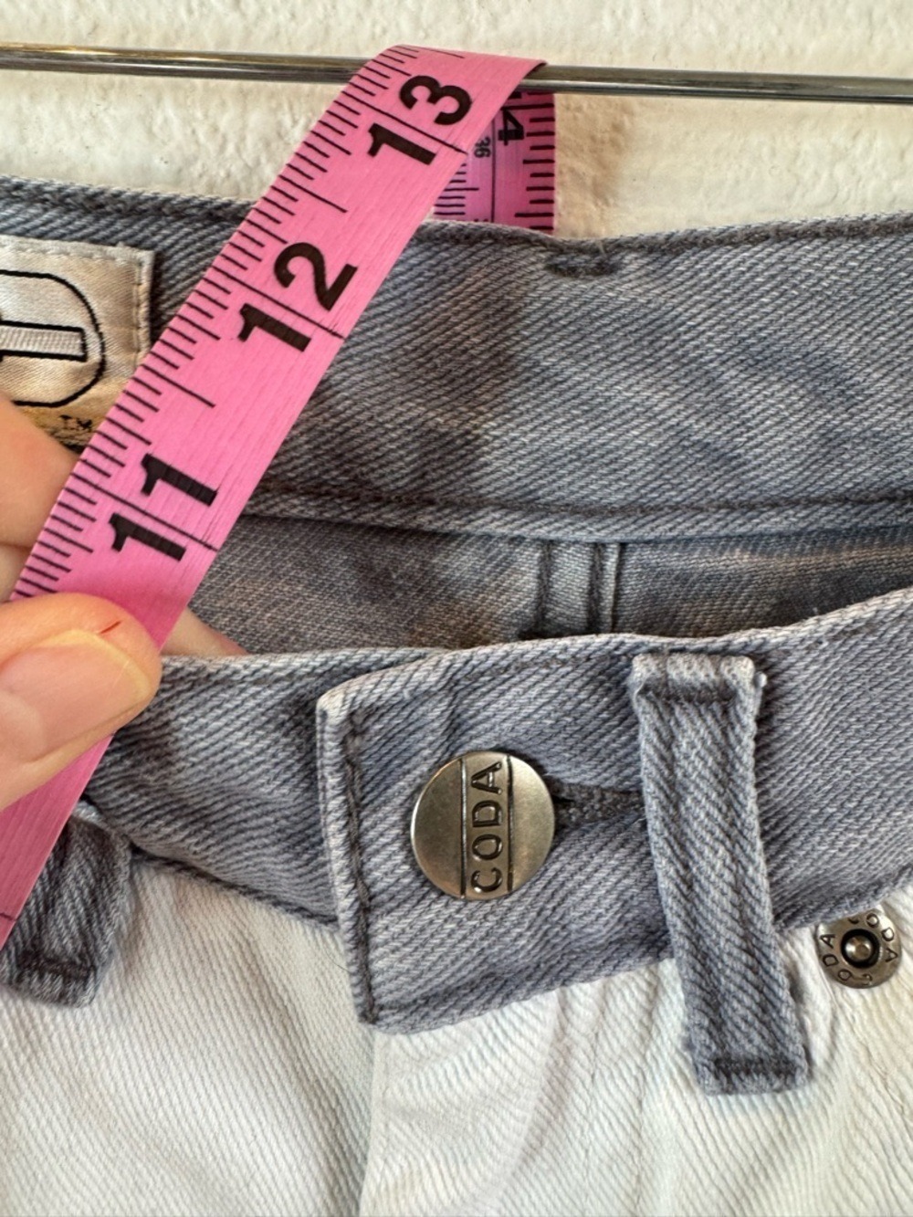 CODA Colorblock Two-Tone High Rise Denim - Picture 8 of 11